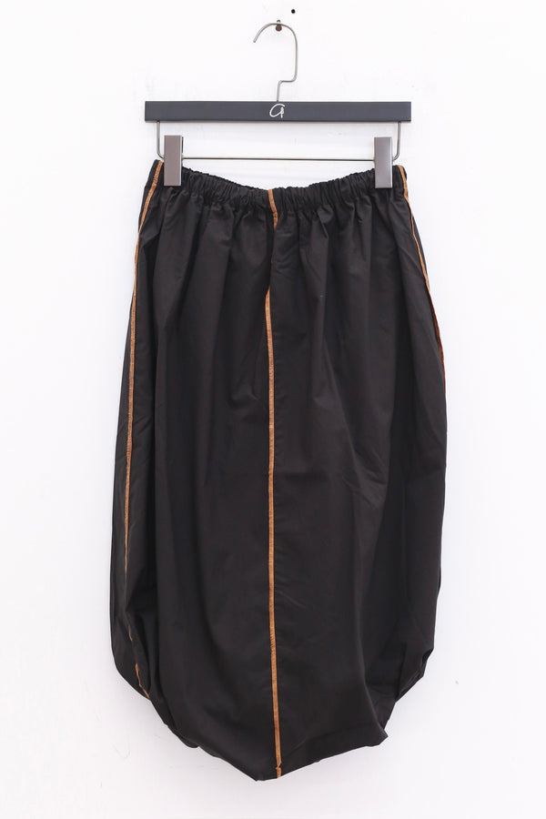 BASERANGE Swivel Skirt Comfortable France BAS-SKTU-PO-SP25-HH BLACK(YELLOW)
